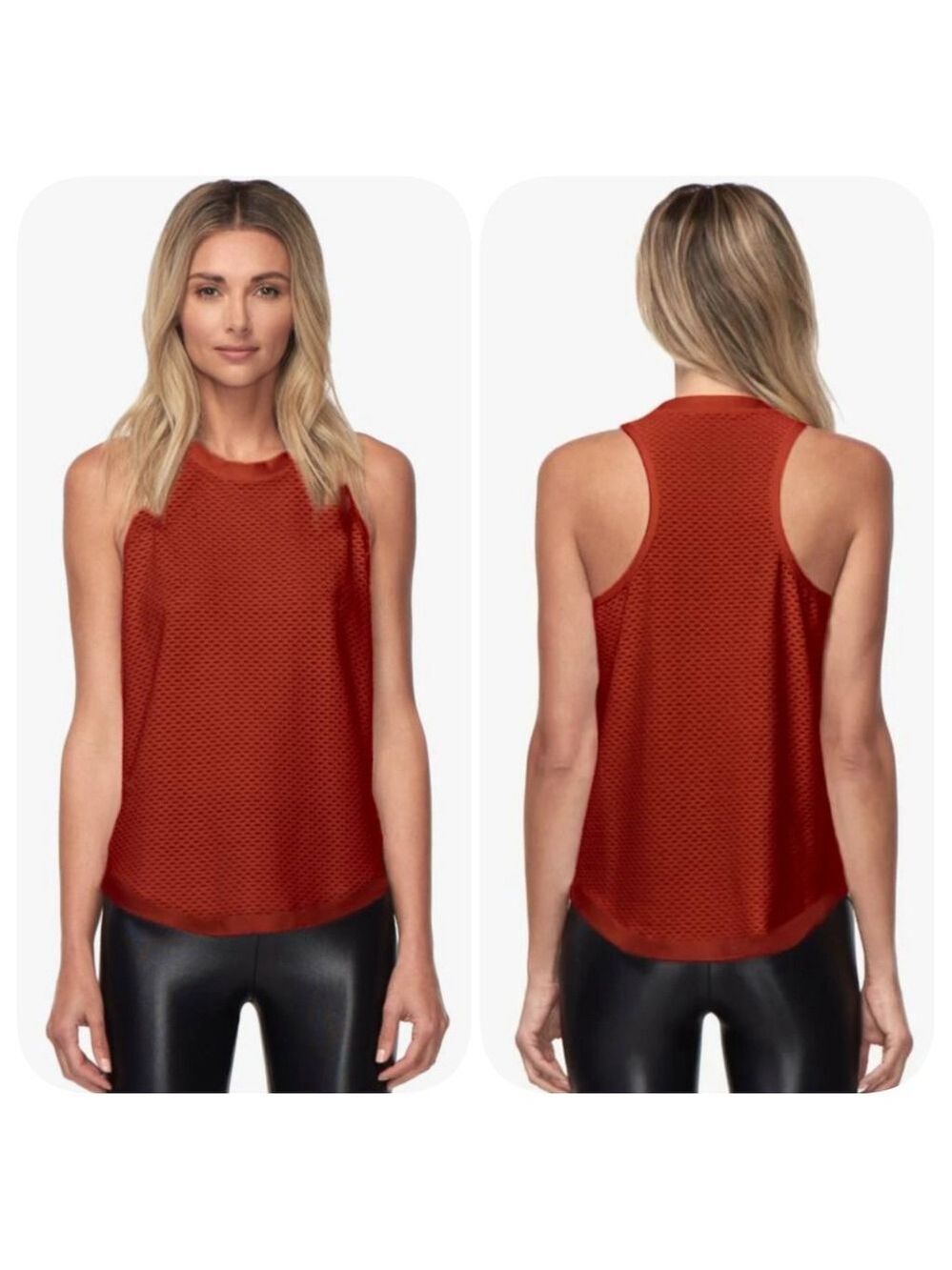 Koral Aerate Netz Tank Rouge Sz XS